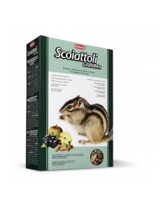 Grandmix Scoiattoli Корм комплексный основной д белок и бурундуков 750г Padovan