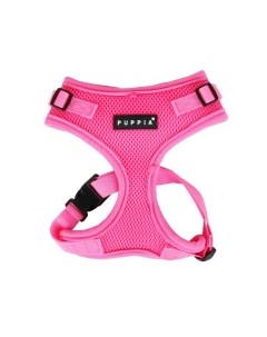 Шлейка для собак Neon Soft розовая M Южная Корея Puppia