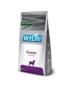 Vet Life Dog Oxalate Корм сух д собак леч и профилактика МКБ 12кг Farmina