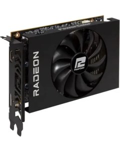 Видеокарта PowerColor AMD Radeon RX 6400 AXRX 6400 4GBD6 DH 4ГБ GDDR6 Ret Powercolor