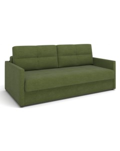 Прямой диван Ливерпуль 97 110 см Пружинный блок Двуспальные Жесткие Зеленый 207 Ширина 210 см Первый мебельный