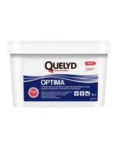 Клей для стеклообоев Optima готовый 15 л Quelyd