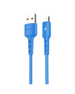 Кабель X30 Star USB micro USB Blue Hoco