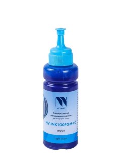 Чернила для струйного принтера Nvprint NV INK100PGM LC светло голубой совместимый Nv print