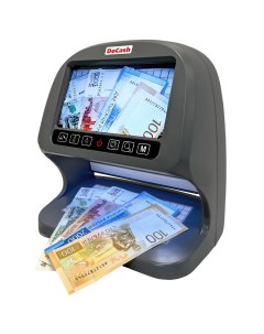 Просмотровый детектор валют BIG D Black 14599 Docash