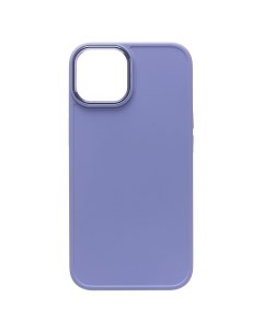 Чехол iPhone 13 силиконовый матовый 6 светло фиолетовый Promise mobile