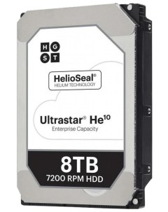 Внутренний жесткий диск Western Digital Ultrastar HE10 8TB HUH721008ALE604 Wd