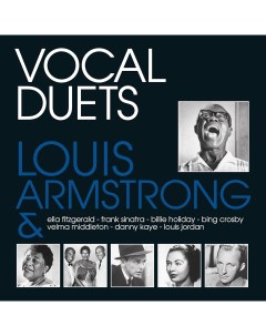 Louis Armstrong Vocal Duets Transparent Blue LP Мистерия звука
