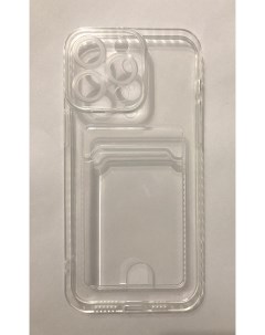 Противоударный прозрачный чехол картридер для iPhone 15 Pro Max All for devices