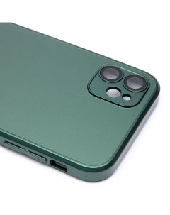 Чехол iPhone 11 пластиковый MagSafe 3 зеленый Promise mobile