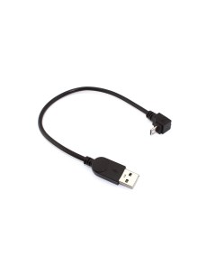 Кабель micro USB USB USB Type A на Micro USB угол вниз 0 25 м 5 м Оем