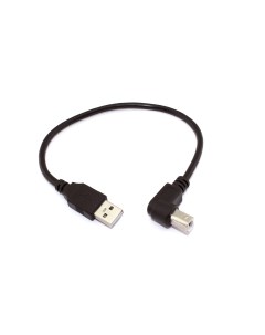Кабель USB USB USB 2 0 на USB B угол вверх 0 3 м 3 м Оем