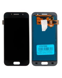 Дисплей в сборе с тачскрином для Samsung Galaxy A3 чёрный TFT с регулировкой яркости Rocknparts