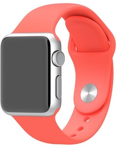 Ремешок на руку для Apple Watch 38 40 41 мм Silicon розовый Nobrand