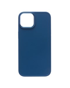 Чехол iPhone 13 силиконовый матовый 6 синий Promise mobile