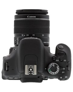 Фотоаппарат EOS 600D Kit EF S 18 55mm f 3 5 5 6 IS II черный Canon