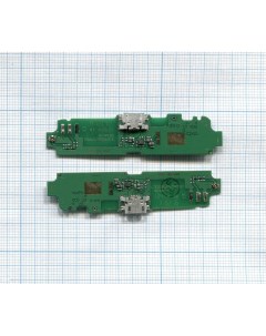 Разъем Micro USB для Lenovo S650 плата с системным разъемом Vbparts