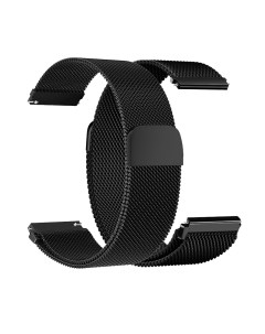 Ремешок универсальный для смарт часов 22мм WH02 Milanese loop черный Hoco