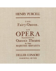 Henry Purcell The FairyQueen 3LP Harmonia mundi