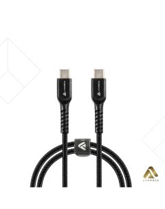 USB кабель Type C Type C 0 5м чёрный LCC05 BK Lyambda