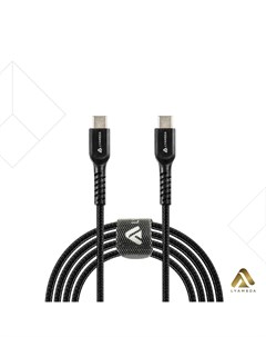 USB кабель Type C Type C 1м чёрный LCC10 BK Lyambda