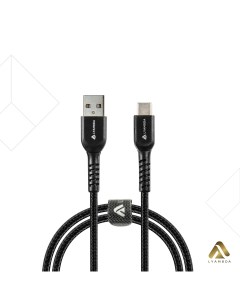 USB кабель Type C Type A 0 5м чёрный LCA05 BK Lyambda
