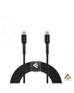 USB кабель Type C Type C 2 5м чёрный LCC25 BK Lyambda