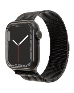 Ремешок Milanese Band для Apple Watch 42 44 45mm Black Vlp