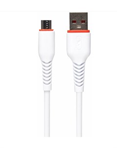 Дата кабель USB универсальный MicroUSB SKYDOLPHIN S54V белый Basemarket
