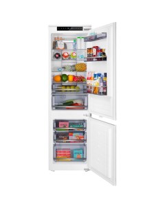 Встраиваемый холодильник MBF17754NFWHGR LUX белый Maunfeld