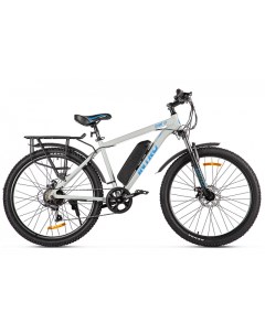 Электровелосипед Intro Sport XT год 2024 цвет Серебристый Синий Eltreco