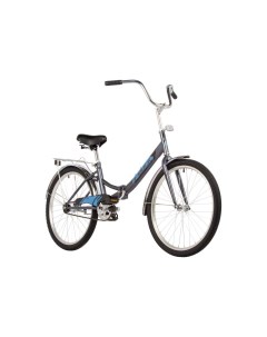 Велосипед 24SF SHIFT GR4 серый 168405 Велосипед 24 складной SHIFT серый Foxx