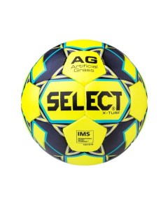 Футбольный мяч Select X Turf IMS 5 yellow black Jogel
