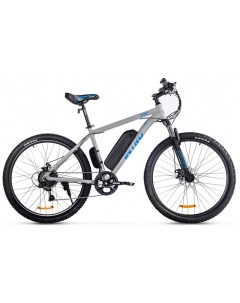 Электровелосипед Intro Sport год 2024 цвет Серебристый Синий Eltreco