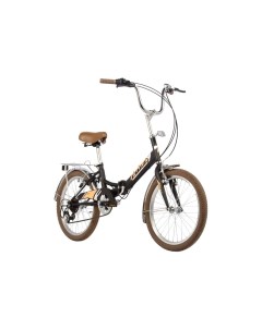Велосипед 20SFV SHIFT BK4 черный 168402 Велосипед 20 складной SHIFT 6 скор Foxx
