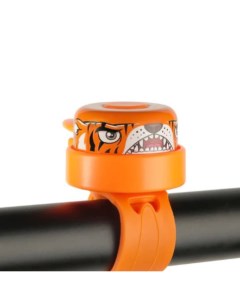 Звонок велосипедный Orange Tiger детский на самокат беговел Crazy safety