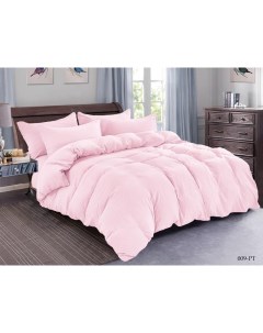 Комплект постельного белья Pastel Symphony микросатин двуспальный розовый Cleo