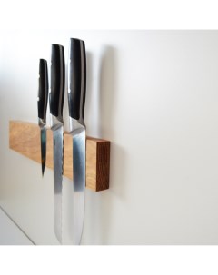 Держатель для ножей магнитный Дуб 40 см до 10 предметов Nature home