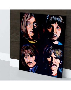 Картина The Beatles 40x60 Red panda
