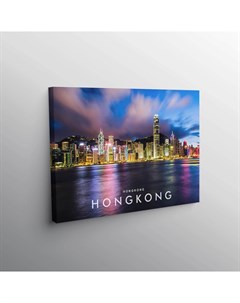 Картина Гонконг Залив40х60 Red panda