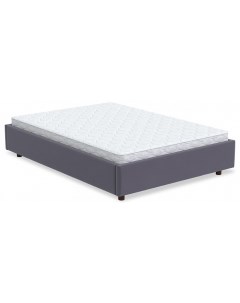 Кровать полутораспальная SleepBox серый Grace 12 Arsko