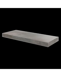 Полка мебельная Concrete 60x23 5x3 8 см МДФ цвет бетон Spaceo