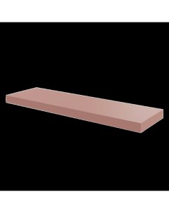Полка мебельная Bistro 80x23 5x3 8 см МДФ цвет розовый Spaceo