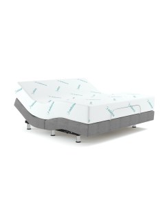 Кровать с трансформируемым основанием Ergomotion 450 Grey 180x200 Askona