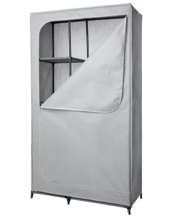Шкаф чехол 180x100x45 см металл цвет серый Spaceo
