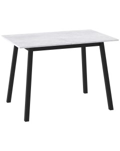 Обеденный стол ТИРК 110 Серый сланец Черный Rb