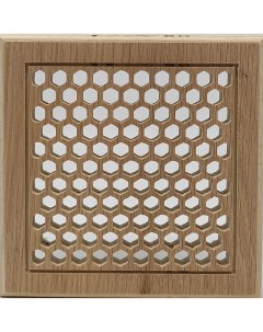 Решетка декоративная деревянная на магнитах К 20 200х200мм Пересвет