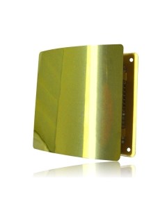Решетка на магнитах РД 200 Золотая с декоративной панелью 200х200 мм Визионер