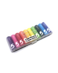 Батарейки ZI5 AA Rainbow Colors 10 шт AA510 100194286V Sino power