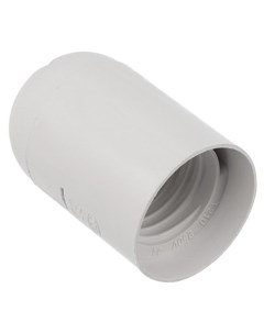 Патрон пластиковый термостойкий подвесной Е27 белый c этикеткой Rexant